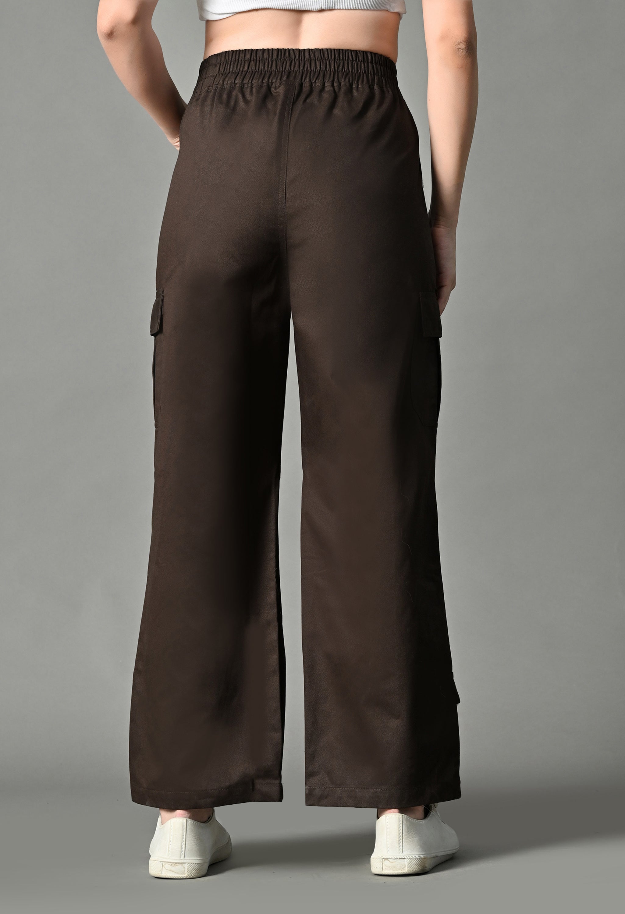 Multi coffee Cargo Pants
