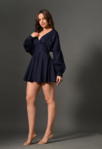 Navy Noir Dress